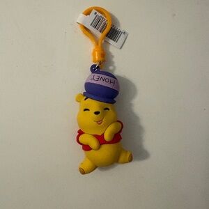 Winnie The Pooh with Hunny Pot Figural Bag Clip Series 65